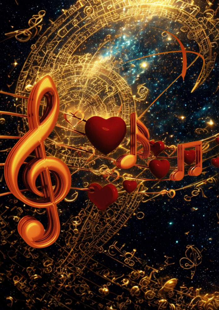 L'immagine deve dare l'idea di un articolo che parla di musica in relazione all'astrologia